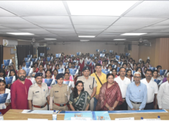 Safety Awareness Program for Students and faculties of Sri Arvind Mahila College