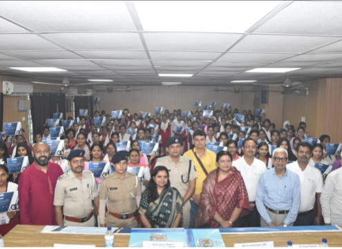 Safety Awareness Program for Students and faculties of Sri Arvind Mahila College