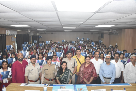 Safety Awareness Program for Students and faculties of Sri Arvind Mahila College