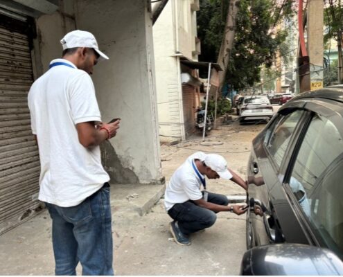 Tyre Safety campaign at Parking lots