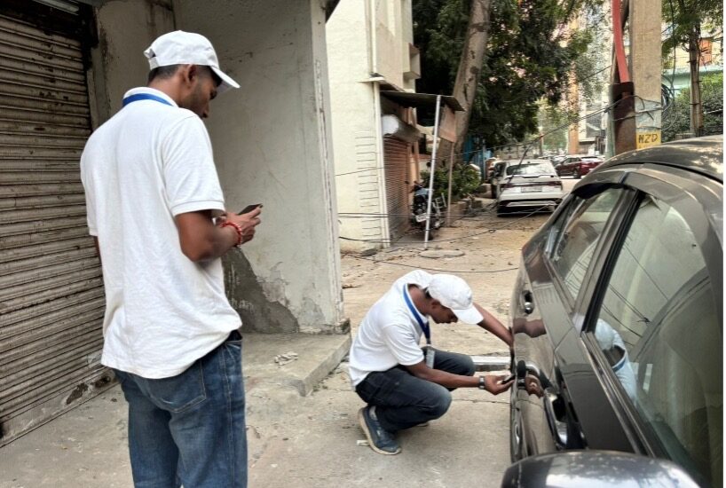Tyre Safety campaign at Parking lots
