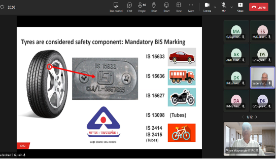 Safety Awareness Program for Employees of Tata Motors, Lucknow Plant (virtual session)