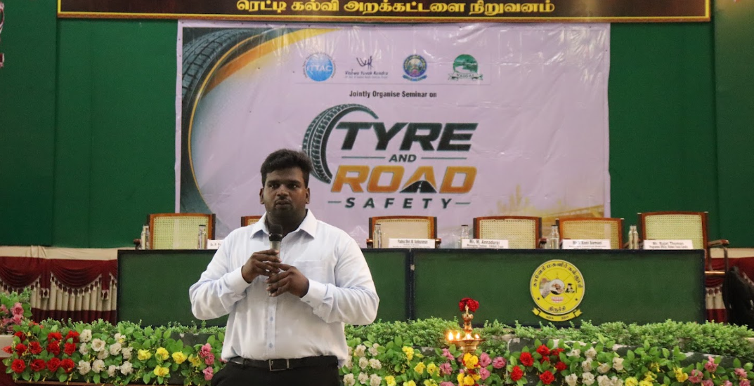 ATMA/ITTAC Tyre Care & Safety Training Session @ Cauvery College for Women, Tiruchirappalli