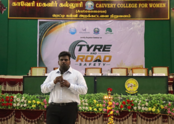 ATMA/ITTAC Tyre Care & Safety Training Session @ Cauvery College for Women, Tiruchirappalli